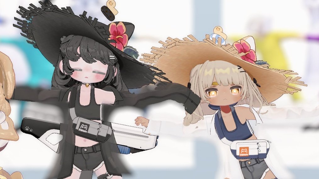 negimaru0x0's tweet photo. ジャンボリーの写真📸💃
#VRChat #まめふれダンス部 #Kipcha https://t.co/LnrnDZBfvC