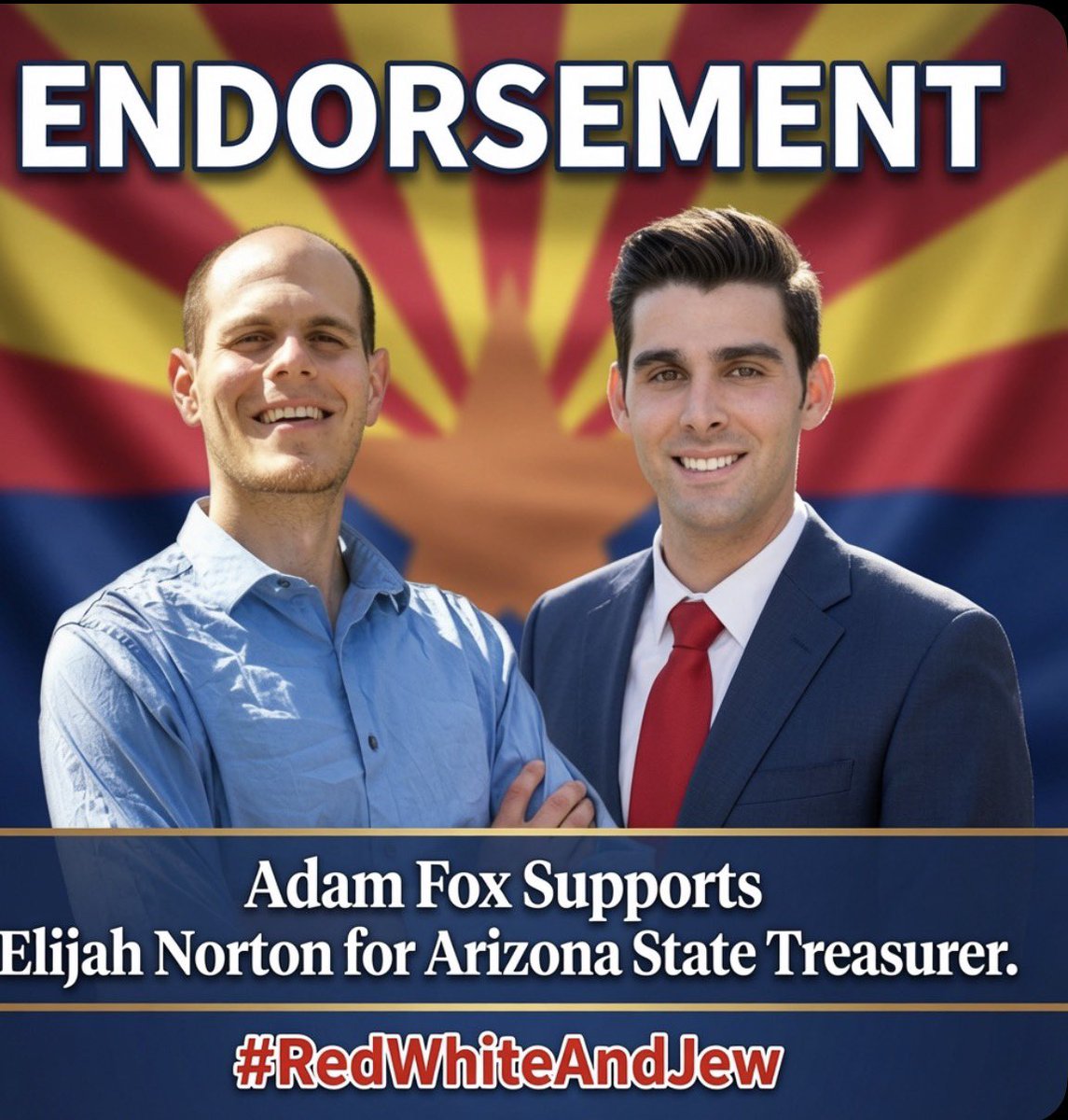 TheAdam027's tweet photo. One week from today! Make your primary vote strong, Arizona!
@JuanCiscomani
@jayfeely
@NortonforAZ
@WinchesterforAZ
@CherylCaswellAZ
@DrZ4AZ
@JustinWilmethAZ
Mark Napier for Oro Valley Mayor
#PrimaryDay #Arizona #RedWhiteAndJew https://t.co/Mixs7kkzjS