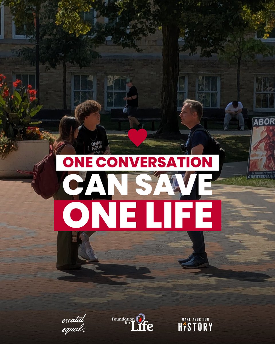 FFL_NWO's tweet photo. Your neighborhood. Your community. Your chance to make abortion history.

This summer, join Foundation for Life volunteers going door-to-door across NW Ohio with a message of hope and life.

Training provided. Flexible schedule. Real impact.

Sign up now: https://t.co/xDukUXi048 https://t.co/z9p6hCVw1U
