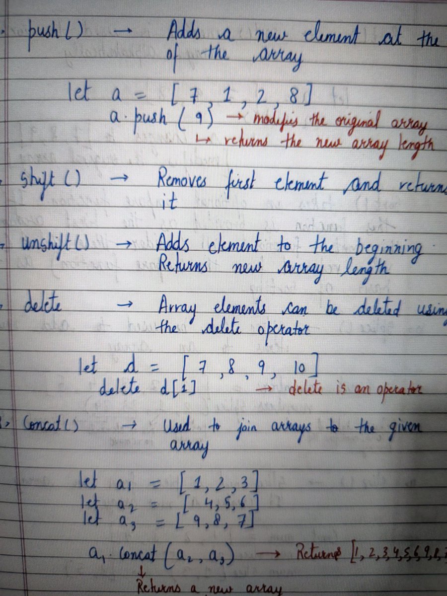 ankitdevvv's tweet photo. Day 21/51✅

Today's progress:

• Took a deep dive into bitwise operators.
• Explored "for" loops in depth.
• Learned JavaScript array methods.
• Built a basic random name generator that worked on a given dataset without using arrays.

The goal is to get 1% better every day.. https://t.co/cMmFo1vMDf