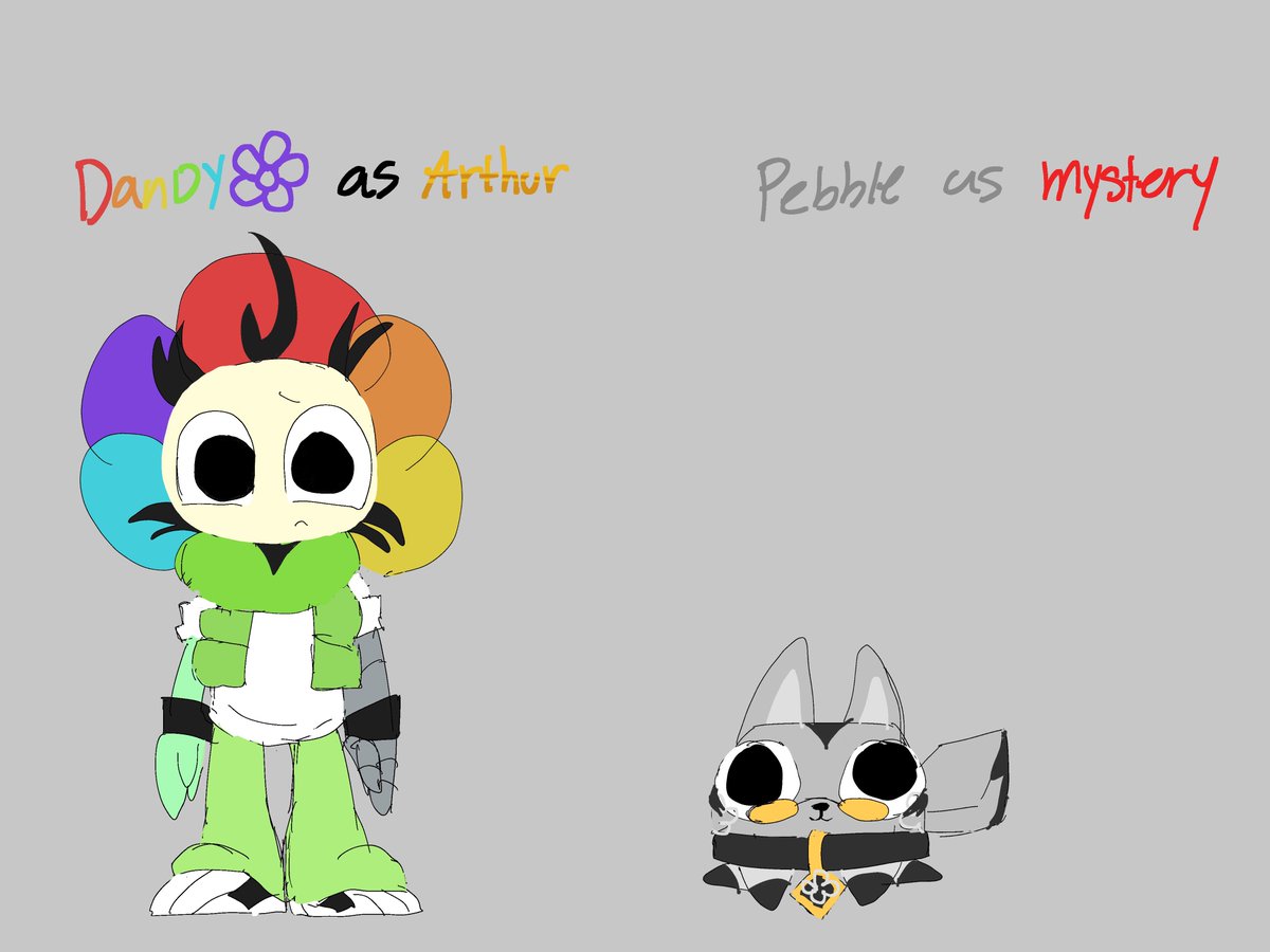 bk2k4u's tweet photo. Mystery Skulls animated but Bendystraw and dandy’s world #bendystraw #dandysworld #mysteryskulls https://t.co/12uPJeG1Vo