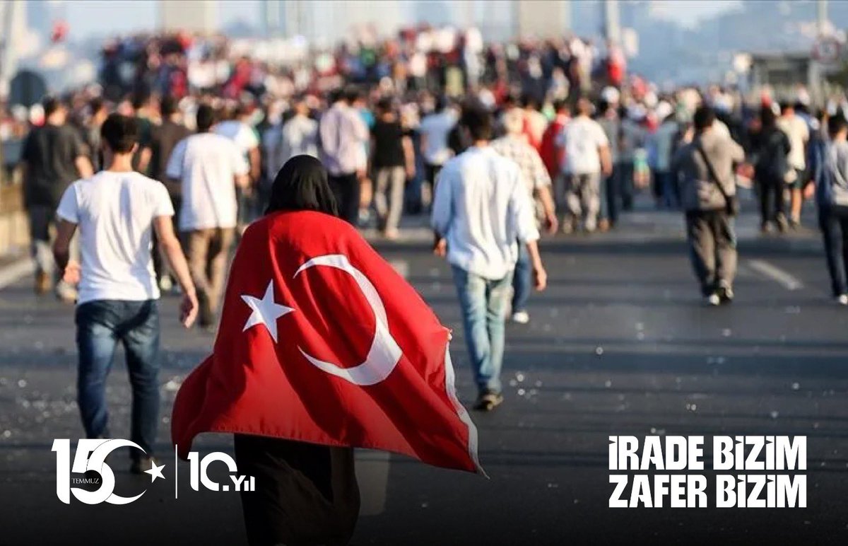 cetinkaya_salim's tweet photo. 15 Temmuz gecesi meydanlarda yükselen İrade Bizim Zafer Bizim sözü, bağımsızlığımızın bütün dünyaya ilanı oldu.

İrade Bizim Zafer Bizim https://t.co/rYYhz62qWy