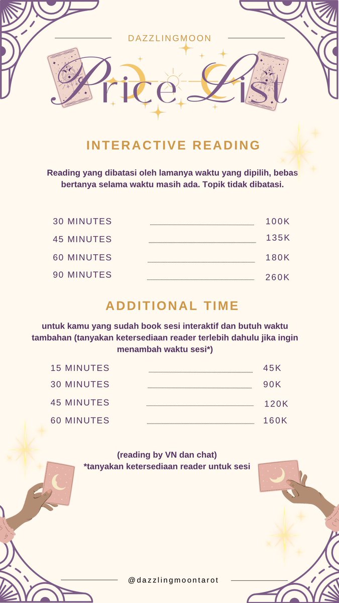 Dazzling Moon Tarot - OPEN tweet media