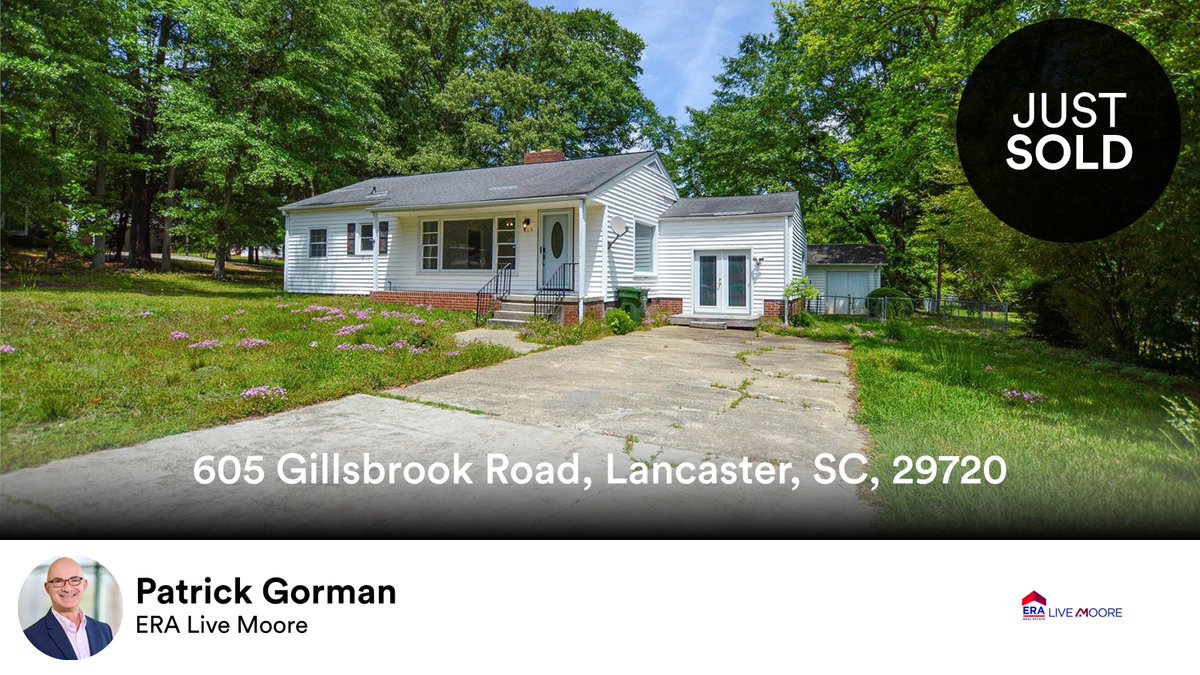 gormanp's tweet photo. 🛌 2 🛀 1 🚘 4
📍 605 Gillsbrook Road, Lancaster, SC, 29720

My latest sale on RateMyAgent.
NC 281527
https://t.co/jP4tORLciX

...
#ratemyagent #realestate https://t.co/qiPJRjmbUU
