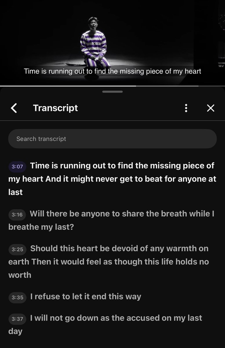 mjan_v's tweet photo. (sorry I had to read the english transcript) but this part right here hit me hardest... damn it did you at least kiss that brick before you threw it at me 😩🥀 https://t.co/SLpw15UTX7