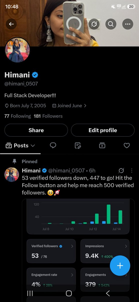 Himani tweet media