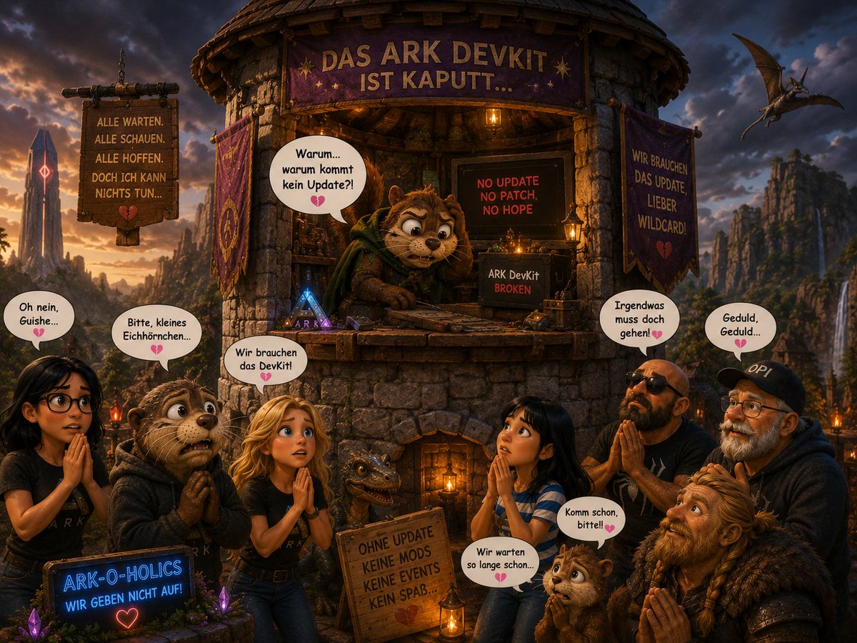geigercom's tweet photo. DevKit Waiting... 

ARK-oholics waiting.. 

#ark #asa #arksurvivalasended  #Genesis1 https://t.co/OuJ4vs1i18