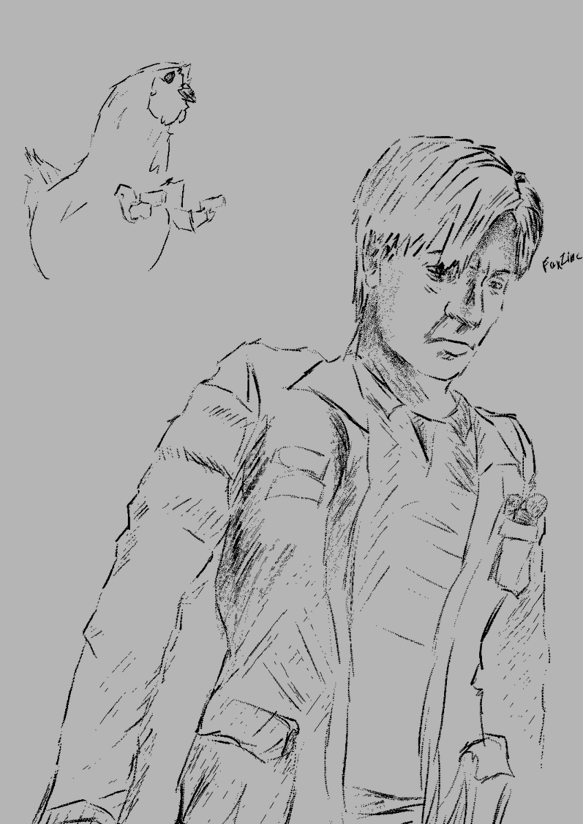 FoxZinc30's tweet photo. #silent_hill James doodle https://t.co/RB7ch2wxqH