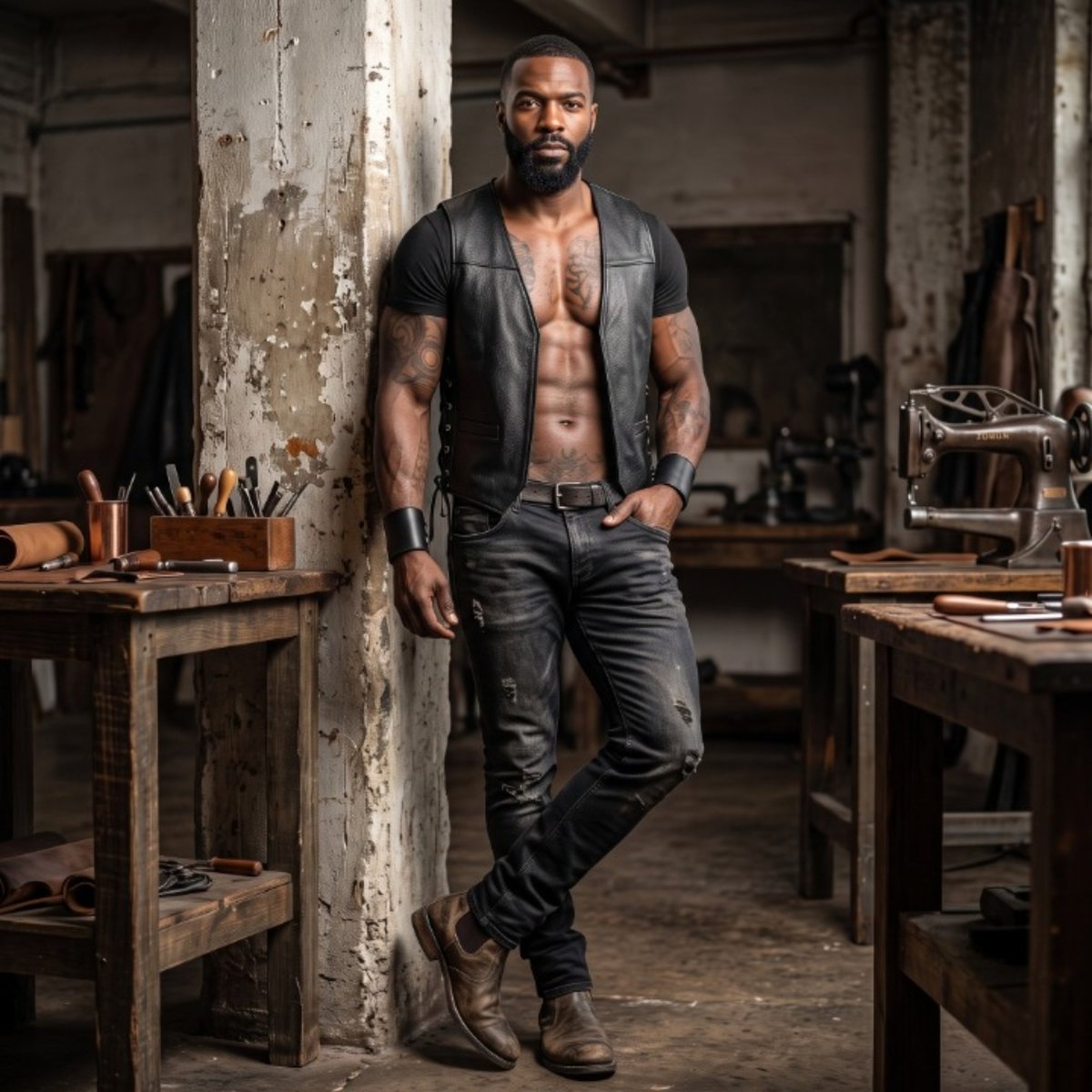 LeatherDesireCo's tweet photo. Rugged, raw, and built to last. 🔥

Level up your style with our Men’s Genuine Cowhide Leather Vest. Featuring adjustable lace-up sides and a sleek, open-front design—perfect for bikers, bartenders, and bold streetwear.

#LeatherVest #BikerStyle #MensFashion #LeatherGear https://t.co/u7kE3zR0dY