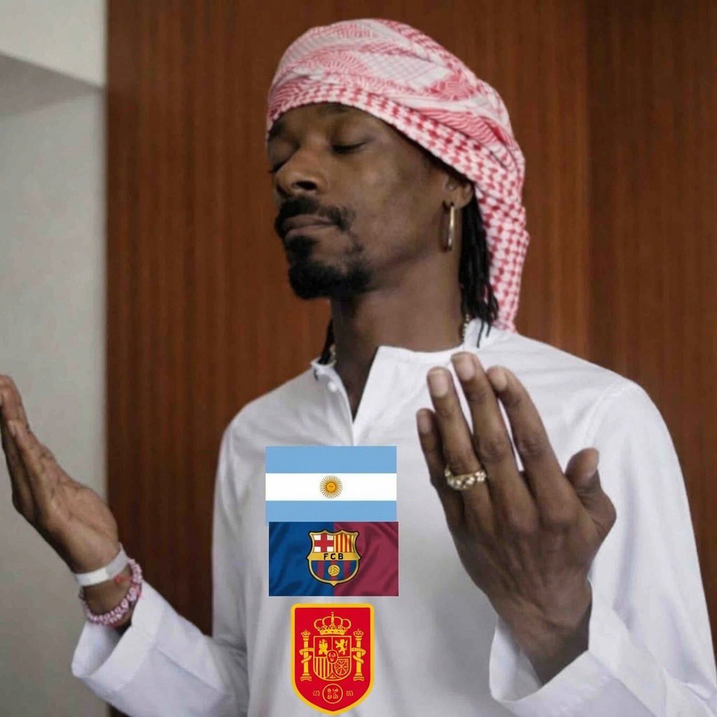 officiall_logo's tweet photo. Barcelona fans today and tomorrow 🤲🏽 https://t.co/RPL46OJLfs