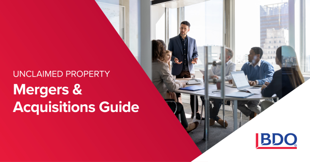 mattdyment's tweet photo. Uncashed checks, credit balances, and suspense accounts can all affect M&amp;A deal value and create exposure that surfaces long after the transaction closes. Explore @BDO_USA_TAX’s Unclaimed Property and Mergers &amp; Acquisitions Guide: https://t.co/DMtU4n5DSZ https://t.co/NUREVOXZwT
