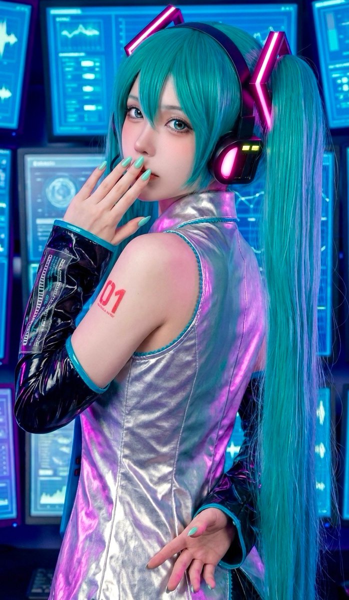 ren_neco222's tweet photo. Hatsune Miku♡ https://t.co/JzUOl93bNE
