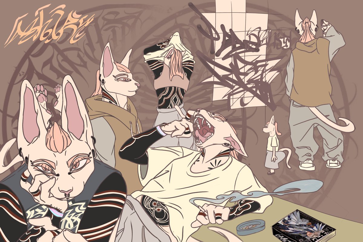 A_G64GT's tweet photo. Ashra getoutphet!

my #OC #furryart #furry #furrydrawing https://t.co/hrQPhWZZjd