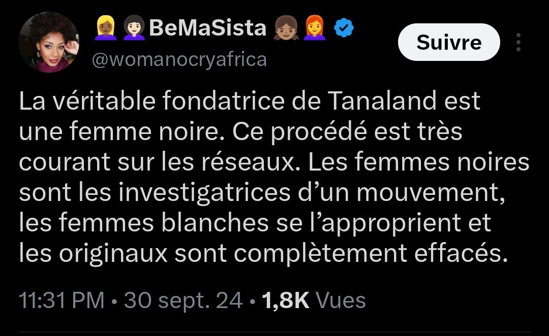 MonstrousBami's tweet photo. Tu menais une guerre contre les méchantes blanches qui effacent les femmes noires pour revendiquer ton afro-feminismeb(entendable) mais maintenant bizarrement tu veux sauver les pauvres blanches de relations saines avec les méchants hommes noirs, bizarre https://t.co/MQZPZBvAoL