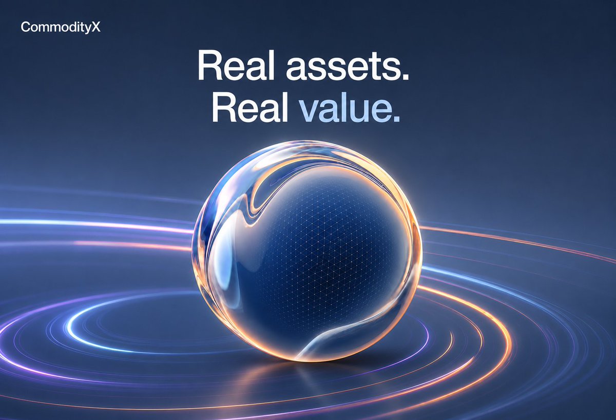 TryCommodityX's tweet photo. Real assets deserve a modern investing experience.

Buy, sell, and hold Gold, Silver, Oil, and more through tokenized assets backed by real reserves, powered by Robinhood Chain. https://t.co/NiR2gm04hK