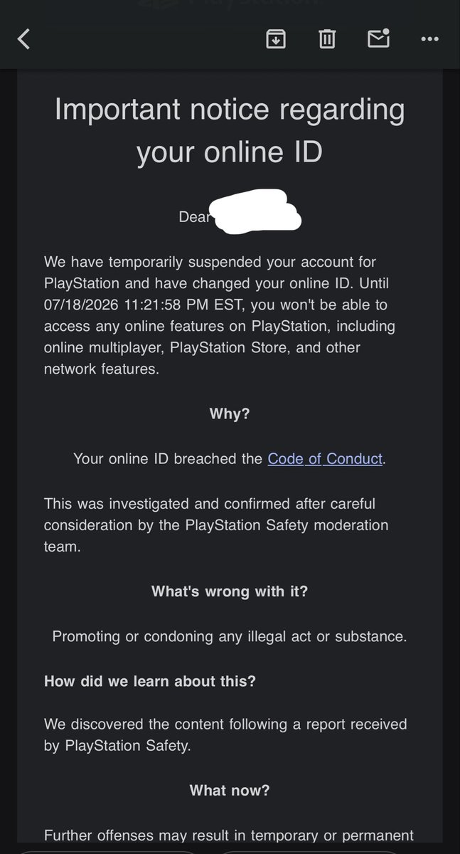 LoudPakk_18's tweet photo. @PS_Support_US 15+ years using the same online ID and y'all take it, suspend my account, then still renew my membership while I'm suspended? 😂 That's wild.
Yeah, I'm moving to Xbox. 🖕🏽
And whoever reported my ID... 🖕🏽 you too. https://t.co/Ge0kAZaoSW