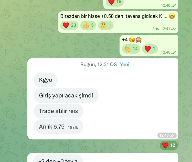 TeksasBorsa's tweet photo. #kgyo -2 den #tavan Açık açık kimse yapamaz bu gücü kudreti 

Daha fazla böyle hisseler için  👇⏬

Destek verene Destek veriririz 

#borsa #hisse #tavan https://t.co/RZ4vFv4N1U