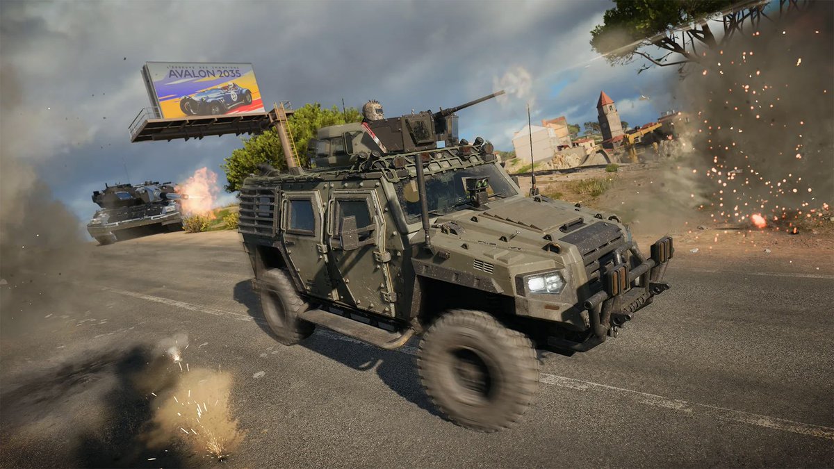 CallofDutyBR's tweet photo. Liberte todo o arsenal em Call of Duty: Warzone 👀

📍 Entre no novo Ponto de Interesse Laboratórios de Drones em Verdansk
💥 Lute pela Armadura Juggernaut
🚁 Derrube Drones de Suprimentos para obter itens valiosos
🚗 Novos MTLs: Lockdown Casual (Lançamento) + Heavy Metal Heroes (Durante a Temporada)
🏅 Jogo por Ranking: Ressurgência retorna em Rebirth Island, Fortune's Keep e Haven's Hollow