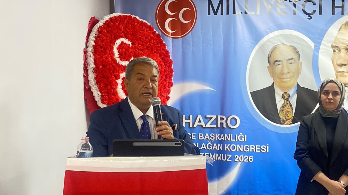 MehmetFendogluu's tweet photo. "Kardeşlik Kalbimizde, Gelecek Aklımızda."
Bu inanç ve şuurla, Milliyetçi Hareket Partisi #Hazro İlçe Kongremizde dava arkadaşlarımızla bir araya geldik.
Köklü tarihimizden ve aziz milletimizin sarsılmaz iradesinden aldığımız güçle; birlik ve beraberliğimizi daha da pekiştirerek, Liderimiz Sayın Devlet Bahçeli'nin gösterdiği istikamet doğrultusunda kutlu davamızı yarınlara taşımaya kararlıyız.
Hazro'muzun teşkilat ruhunu ve dava heyecanını bir kez daha ortaya koyan kongremizin; partimize, teşkilatımıza, ilçemize ve aziz milletimize hayırlı olmasını temenni ediyor, emeği geçen tüm dava arkadaşlarımıza teşekkür ediyorum.
Kardeşlik Kalbimizde, Gelecek Aklımızda. 🇹🇷
Lider Ülke Türkiye