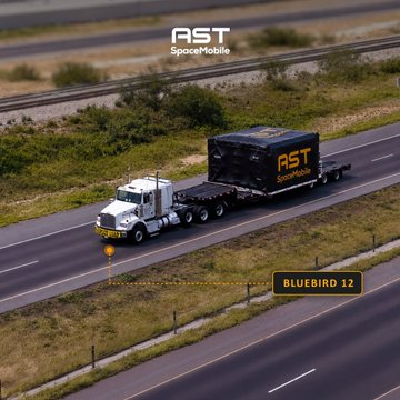 StockSavvyShay's tweet photo. $ASTS BlueBird 11 has arrived at Cape Canaveral while BlueBirds 12 and 13 are en route from Midland to Florida.

The next orbital launch is now approaching. https://t.co/Ew2VMesmb5