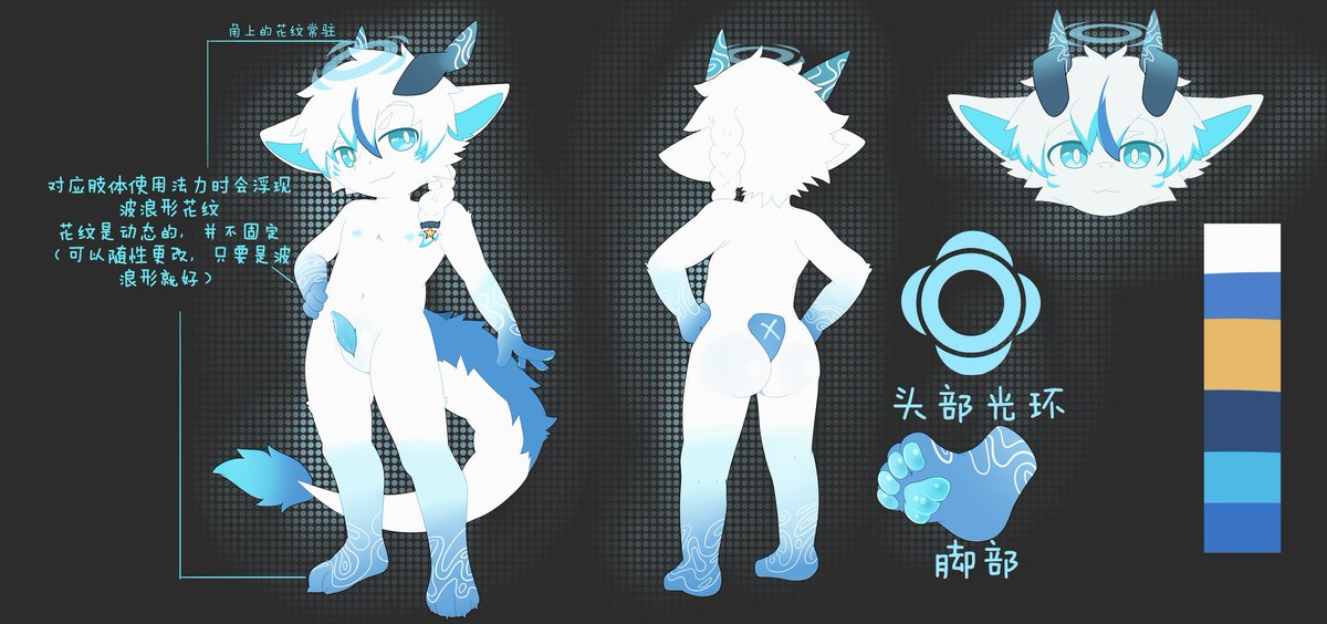 realWolfRHEA's tweet photo. 新的小龙～
名字叫焰骨。设定是被拆开手脚植入过特殊能量晶体的活体嵌合实验幸存者。
实验赋予了他能力，但也给他留下了在使用时手足会剧烈疼痛的副作用。这份痛苦如跗骨之蛆，但阻挡不了他为了深爱的人挥拳。
焰骨如他的痛苦，也如他燃烧的心和坚强的骨。

🎨：@hanzhi_colef 
附带两张小龙棒的特写😋 https://t.co/QvUssDapJ8