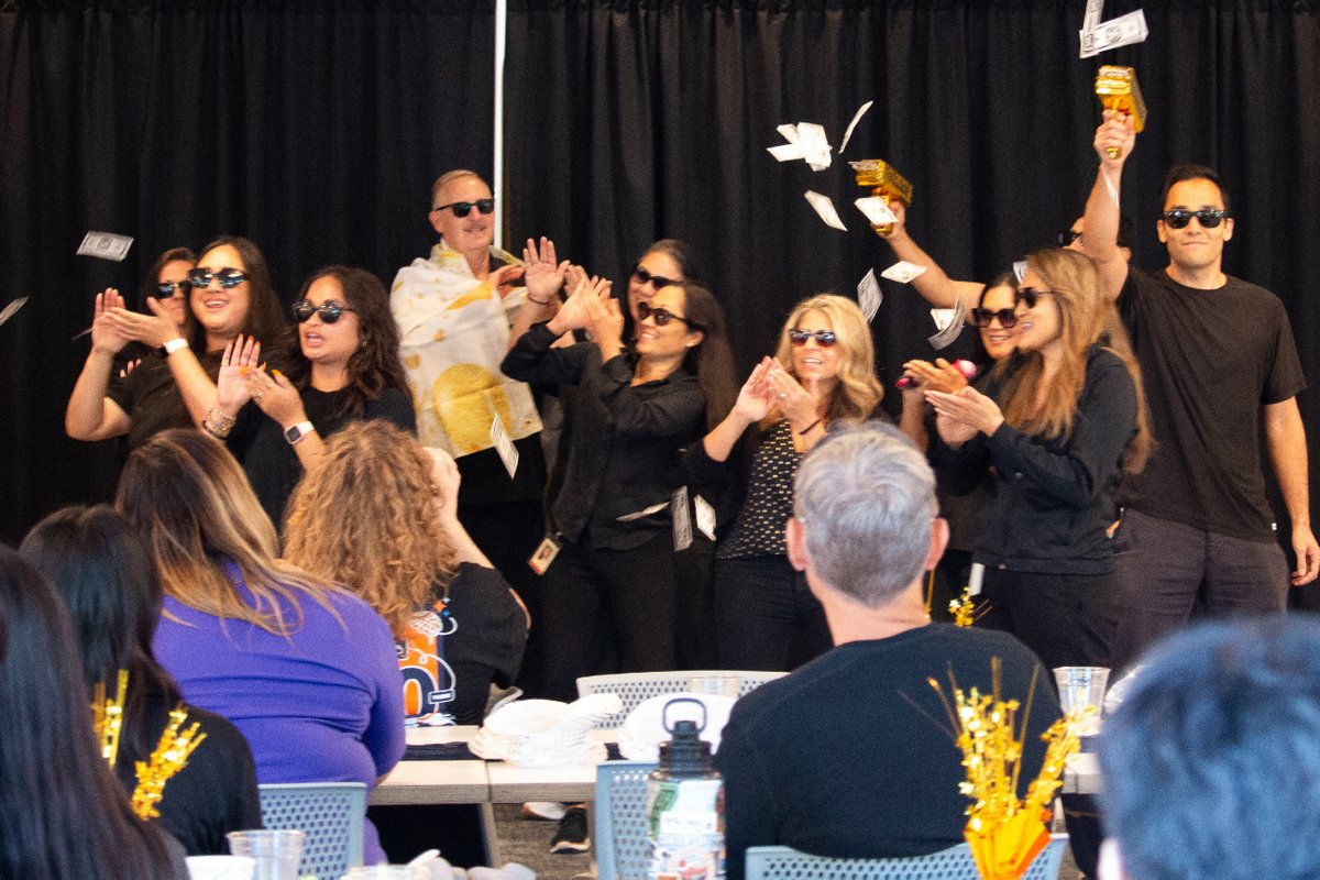 laserfiche's tweet photo. 50 years, countless solutions - thank you for being a part of the Laserfiche community! 🤝

The Laserfiche team celebrated Laserfiche's 50th year by battling for the top spot in our friendly lip sync and karaoke competition. 🎶 Congrats to the winners and thank you to the performers, you gave us a phenomenal show! 🎭 

The Laserfiche team also presented a donation to MemorialCare Miller Children’s & Women’s Hospital Long Beach to support their mission of improving the health and well-being of individuals, families and their communities.