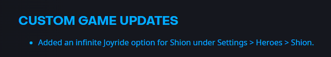 Proto_VI's tweet photo. Most important change out of this midseason patch! https://t.co/Yntuo5BAof