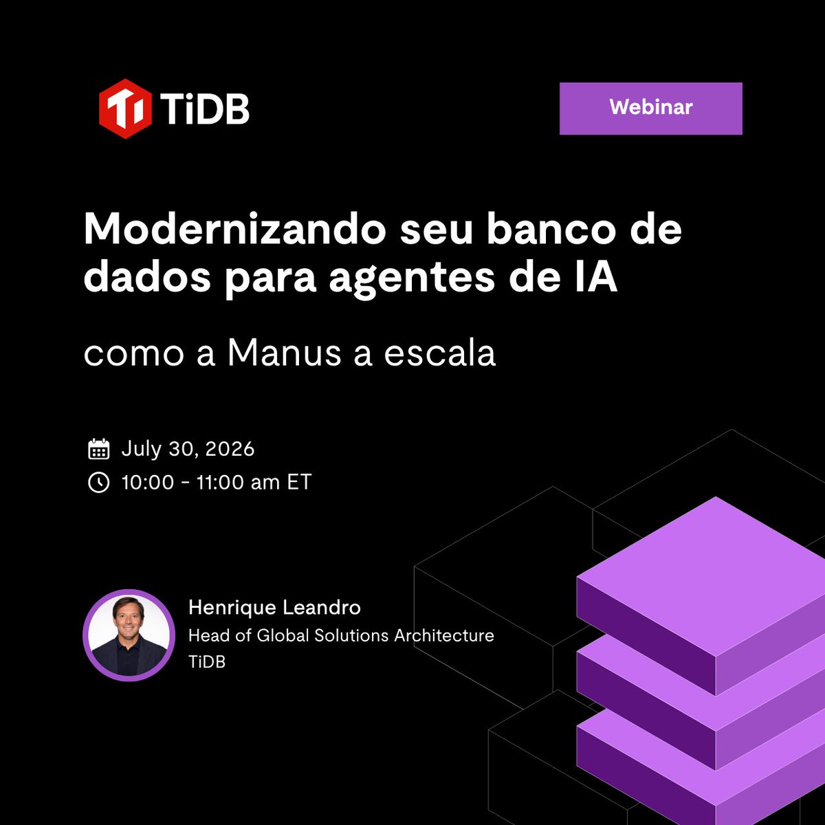 TiDB, powered by PingCAP tweet media