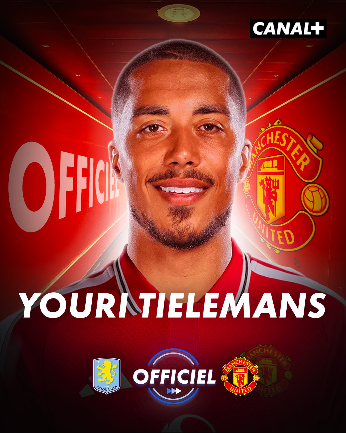 Youri Tielemans signe à Manchester United 💫

Le capitaine des Diables ...