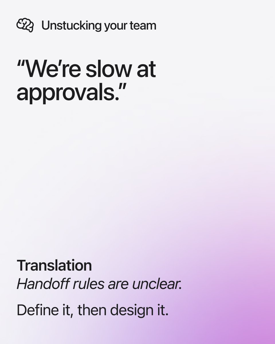 ClarisOfficial's tweet photo. Tip 4: If handoff rules are unclear, define it, then design it. https://t.co/PBGD4SUz3W