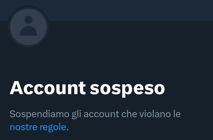 Misurelli77's tweet photo. Hanno sospeso un account storico di Twitter che ci faceva compagnia da anni con più di 35mila follower.
Un Account che non ha mai offeso nessuno. Hanno sospeso Siriomerenda... https://t.co/X6BaD37v4z