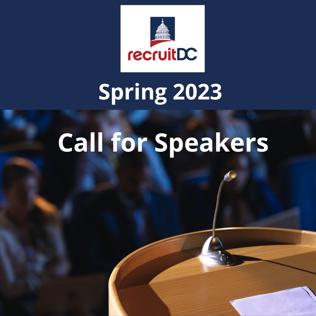 RecruitDC's tweet photo. You're first: RecruitDC registration is open — early bird $350 - https://t.co/9hhe2wQJdv https://t.co/u0S5TSkAk6