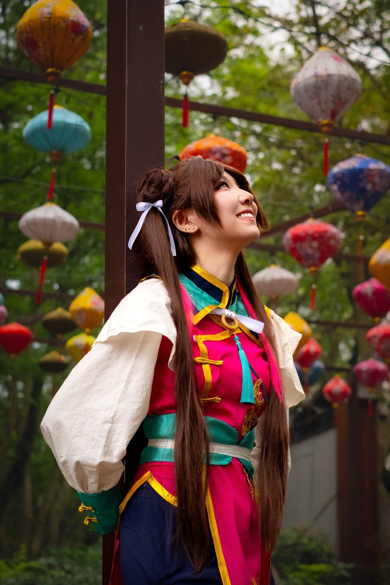 bananayellow12's tweet photo. ⚠ Cosplay | 燃えよ! 乙女道士 (Otome Daoshi)

シュンリン (Shunlin) 🐼❤️‍🔥

📸: @illusive_winter 

#banananocos https://t.co/euCeszaWcm