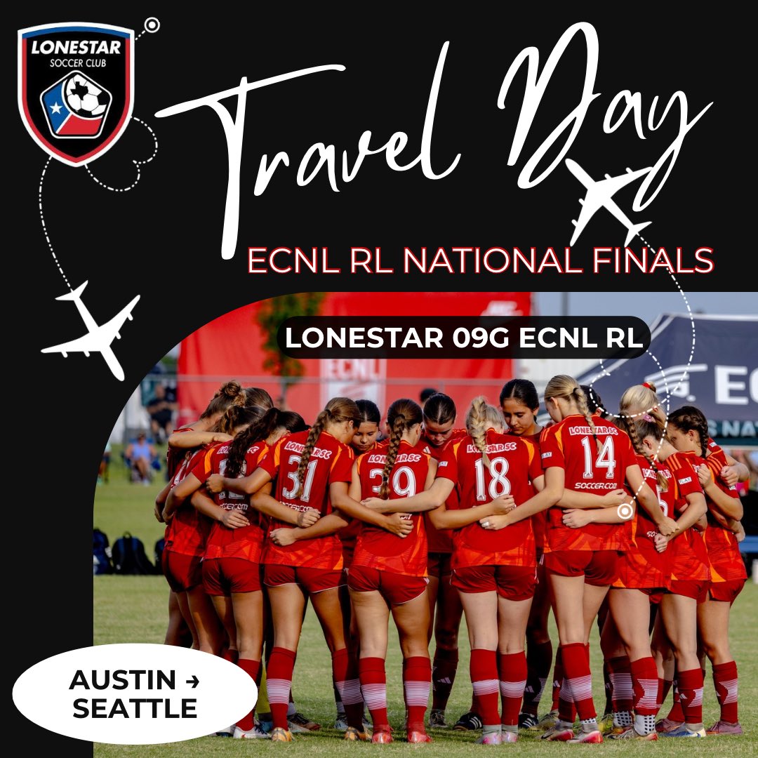 Lonestar09G_Red's tweet photo. Travel day!

@ECNLgirls @LonestarSC @TopDrawerSoccer 
@TheSoccerWire @PrepSoccer #WeAreLonestar  @grtorres #ECNLRL #ECNLRLFINALS @PrepSoccerTX @ImYouthSoccer https://t.co/txmekovCuB