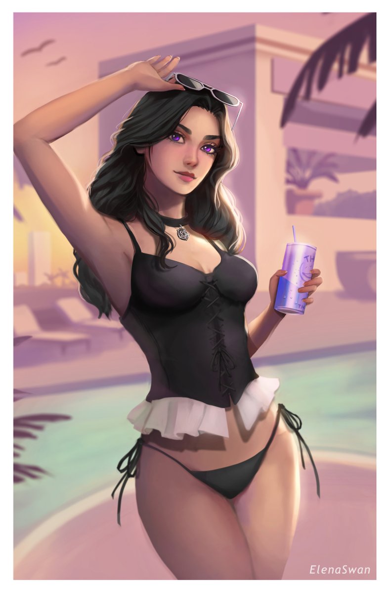 ElenaSwanArt's tweet photo. ☀️🌴 GTA 6 STYLE ART RAFFLE! 🌴☀️
Want your character as the GTA 6 cover girl? I'll redraw this artwork with the winner's OC!

Rules:
1. Follow me
2. RT this post

⚠️FEMALE CHARACERS ONLY! (No Furry)
🏆 Winner picked randomly on July 21st! ✨
#GTA6 #ArtRaffle #Raffle https://t.co/p4ISSGHiFL