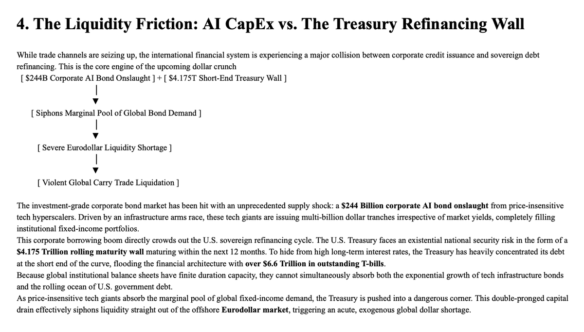 BowmanCapital's tweet photo. Macro thesis pages 1-4. View pages 5-8 in comment section below: $SPY $GLD $TLT $XLK $USDJPY $EURUSD #NWO #MAGA #TrumpTariff https://t.co/7vQwWIssGI