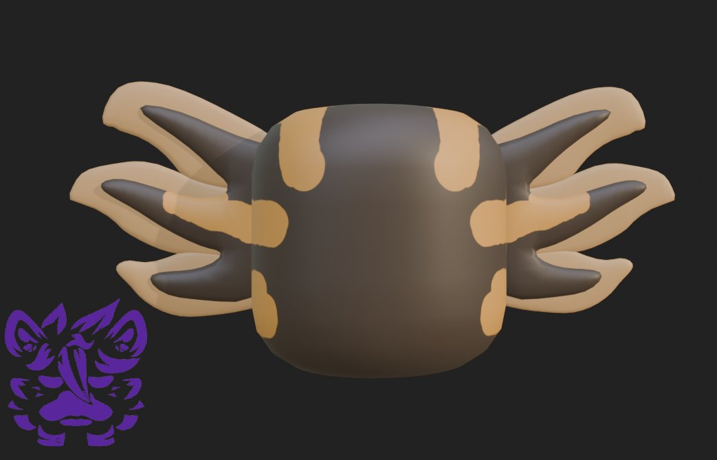 SebbyDuck's tweet photo. Made some hats for two of my friends @CainTheAxolotl &amp; @Axologon two axolotl head accessories for ROBLOX ! 
#roblox #robloxdev #blender3d #3D #3DCG https://t.co/skmbmXyTLz