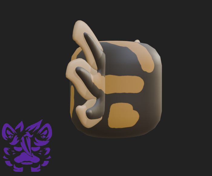SebbyDuck's tweet photo. Made some hats for two of my friends @CainTheAxolotl &amp; @Axologon two axolotl head accessories for ROBLOX ! 
#roblox #robloxdev #blender3d #3D #3DCG https://t.co/skmbmXyTLz