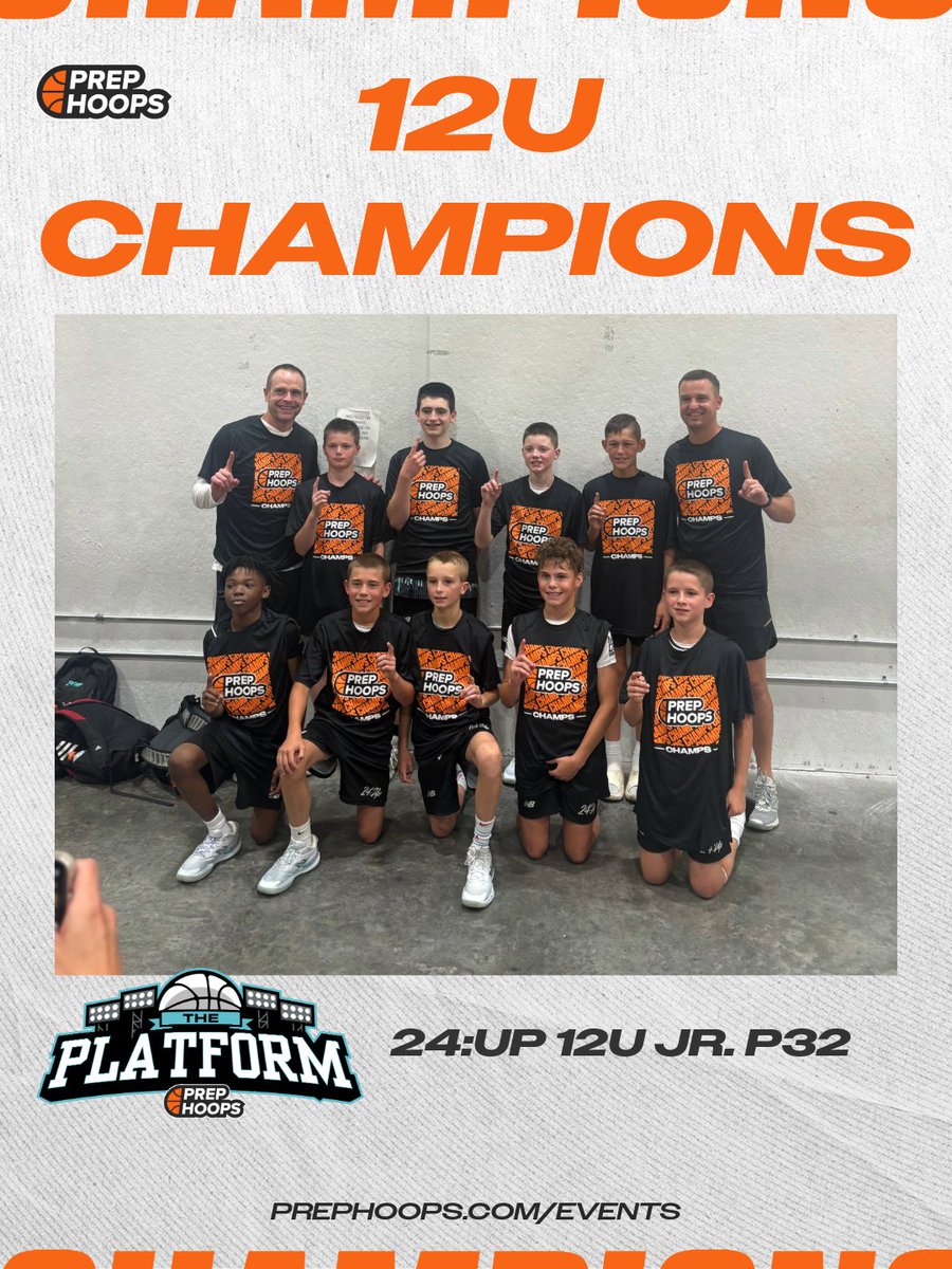 PHCircuit's tweet photo. 🏆 The Platform Champions!

@24up_official @BreakawayBball 

Thank you to all the participating programs that made this weekend a great one‼️ https://t.co/ouV06Z84rD