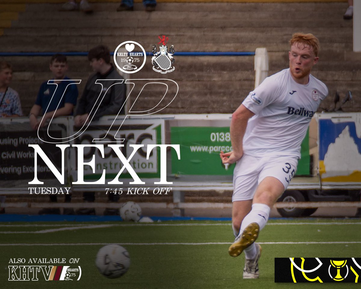 KeltyHeartsFC's tweet photo. 📺 KHTV | Queen’s Park (H)
Can’t make the game tonight? Stream the game live on KHTV for just £10 video or £3 audio only!🇱🇻
🔗 | https://t.co/0sxonL1pqc
Don’t miss any of the Premier Sports Cup action!🎥
#KHTV | #KeltyHearts https://t.co/ypivfoxbXP