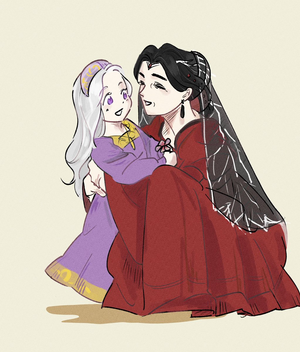 UnderSeasnail's tweet photo. #asoiaf 
Her only granddaughter, and her only grandmother
Rhaella and Betha https://t.co/4vgHfQ0pi9