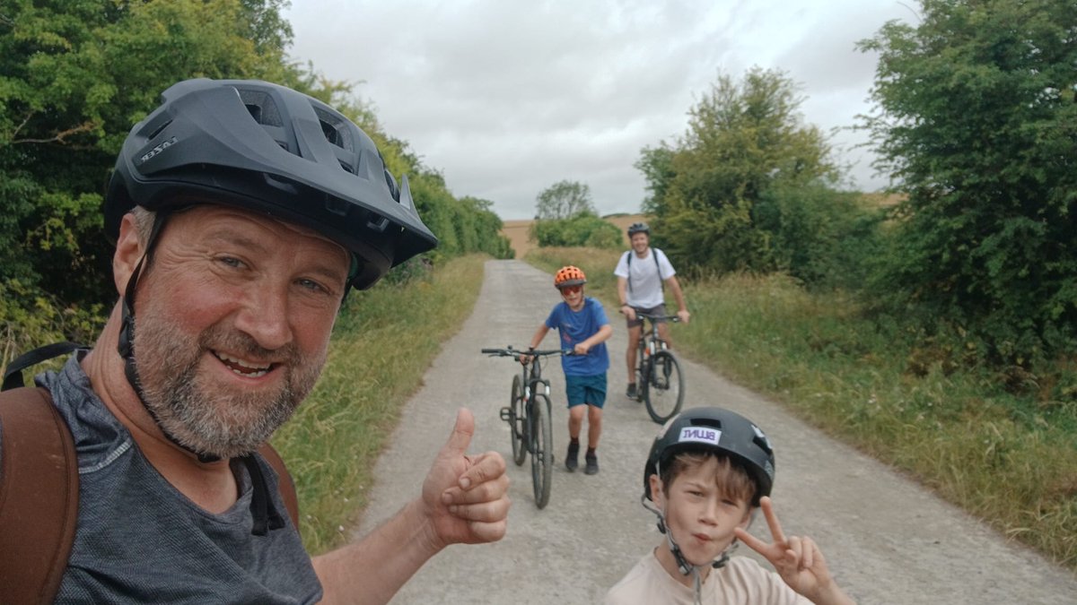 luker_phil's tweet photo. NON WORK RELATED POST ALERT...

On the weekend of 25th &amp; 26th July my son Austin (9) and some of his mates have taken on the epic challenge to cycle "OFF ROAD", 100KM along the Ridgeway . (and they have somehow managed to rope us dads in with them..!) https://t.co/4LXhE4lve2