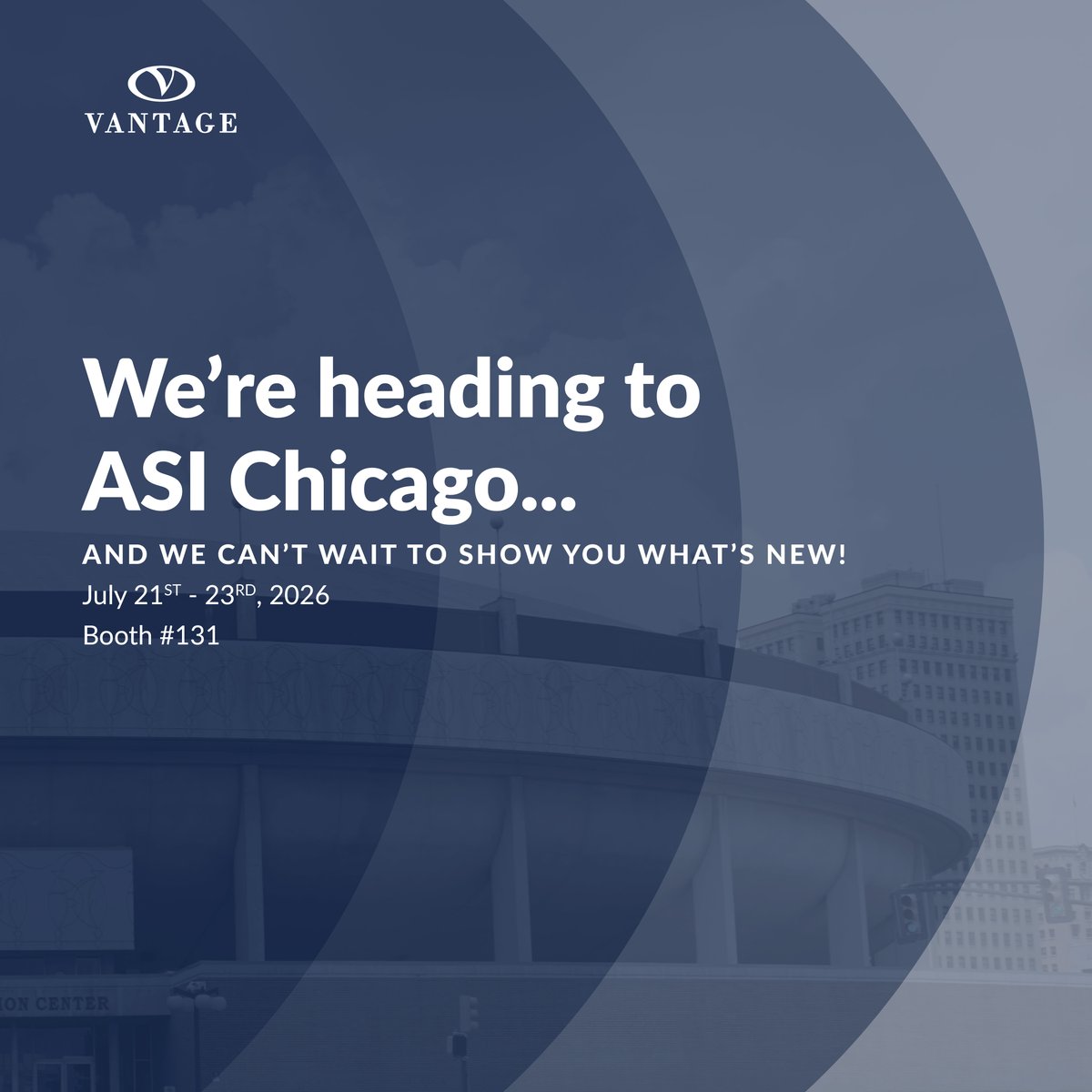 vantageapparel's tweet photo. We’re excited to be heading to ASI Chicago and can’t wait to connect with you!

Stop by booth #131 to explore our latest apparel styles and get a close-up look at our innovative decoration methods.

#ASI #ASIChicago #ASIShow #VantageApparel https://t.co/70NcBuMqBC