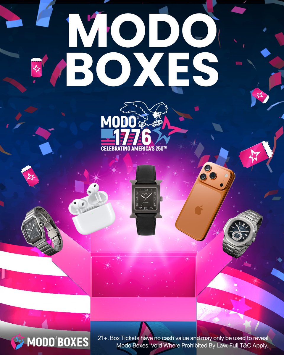 modo_casino's tweet photo. β Modo Tech Boxes π
What's your dream tech box contents?
#ModoCasino #Modoversary #Modo1776 https://t.co/xGMe4xn1tU