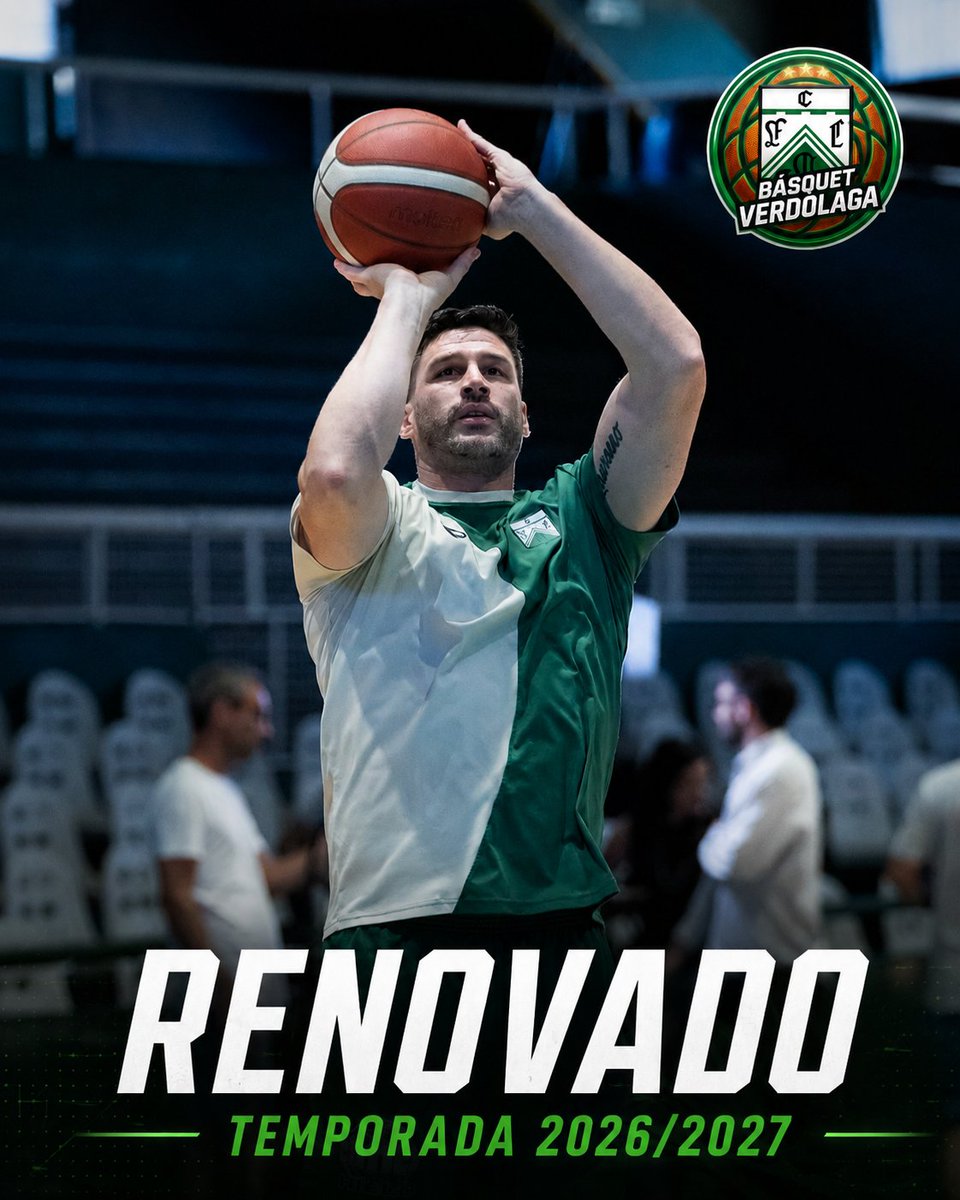 basqueverdolaga's tweet photo. ATENCIÓN🚨

Alejandro Diez renovó su contrato con Ferro Carril Oeste y jugará la temporada 2026/2027.

¡VAMOS BICHO!💚 https://t.co/L9YjkbkuBT