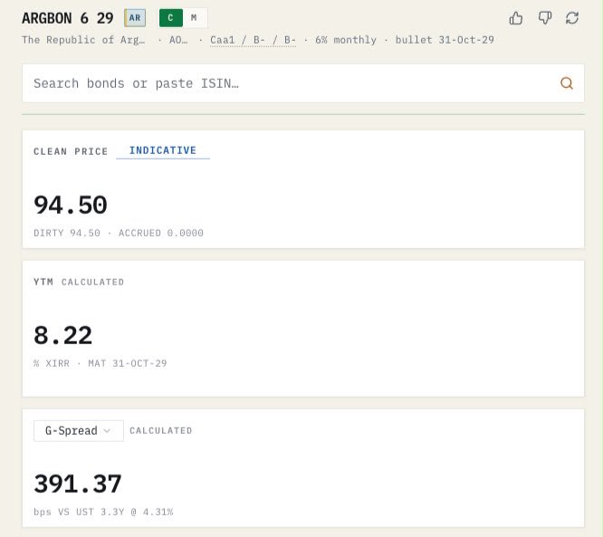 0juano's tweet photo. Acá el nuevo AO29 con precio indicativo por ahora, por si quieren jugar a que TIR puede terminar saliendo 

https://t.co/MS1ru7pJuI https://t.co/iPuhBlovEJ