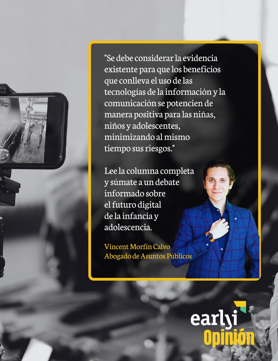 Alumbramx's tweet photo. El debate sobre el uso de pantallas, redes sociales e inteligencia artificial en la infancia y la adolescencia es cada vez más urgente.  

La conversación no debe centrarse únicamente en prohibir o permitir su uso, sino en construir políticas públicas y decisiones informadas que equilibren los beneficios de la tecnología con la protección de los derechos de niñas, niños y adolescentes.  

¿Qué dice la evidencia? ¿Qué medidas se están discutiendo en México y en el mundo? ¿Cómo avanzar hacia un entorno digital más seguro?  

Lee la columna completa y conoce las recomendaciones para impulsar un debate informado sobre el futuro digital de la infancia y la adolescencia.