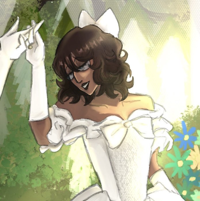 AEdenRt's tweet photo. Posting this here cuz why not It’s been a year since these two got together so I drew them getting married ❤️❤️❤️❤️❤️ https://t.co/DiCqlWpBCr