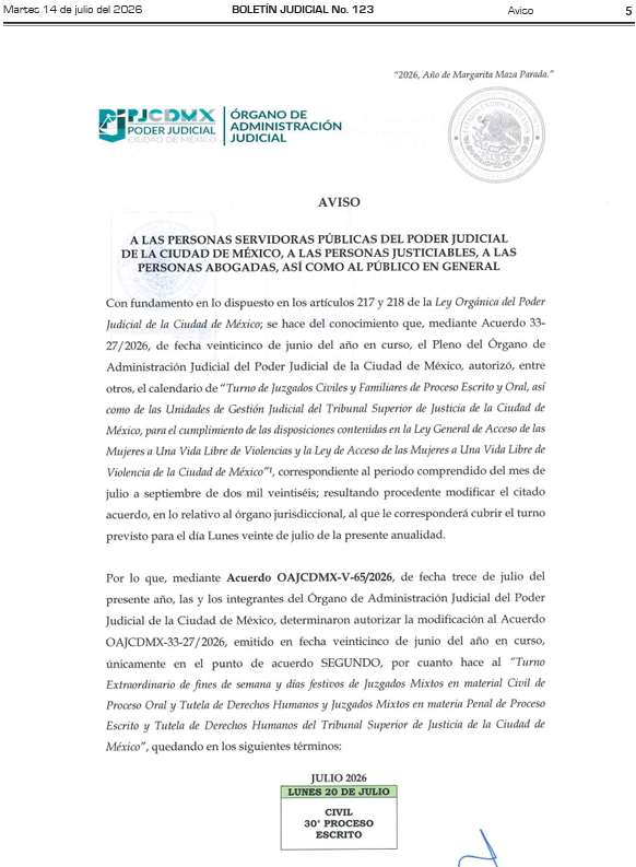 Poder Judicial de la Ciudad de México tweet media