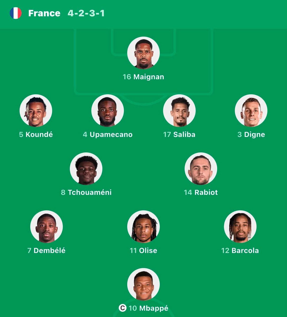 Deependra077's tweet photo. An unstoppable force meets an immovable object. @KMbappe
#FranceVsSpain
🇨🇵🇨🇵⚽️⚽️💖💖
#Wc2026⚽️ https://t.co/yViofT5BsP
